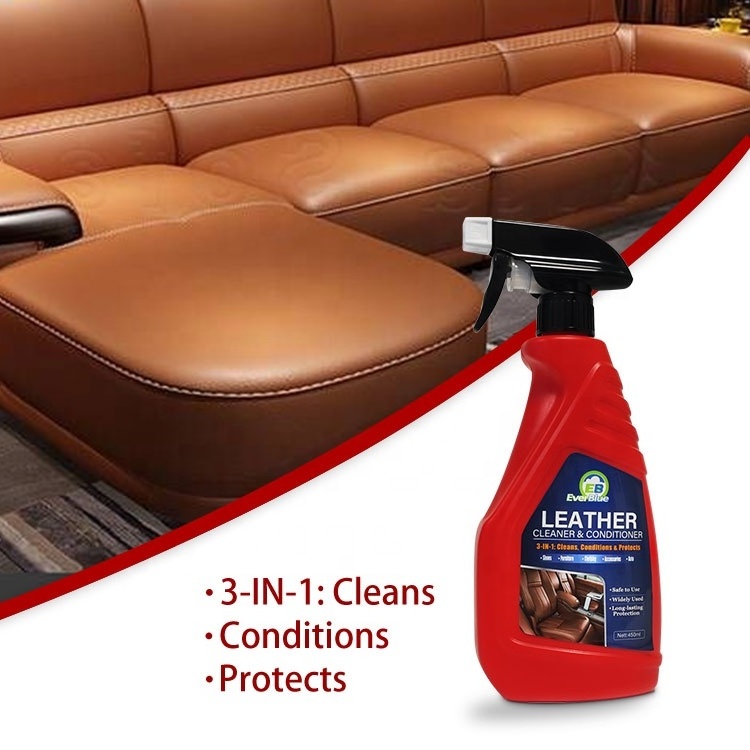 Best 450ml leather protectant spray leather cleaner car care cleaner spray for car interior