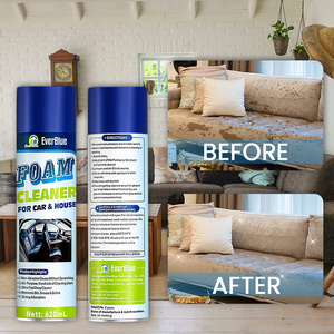 goods in stock 650ml sofa cleaner foam spray multipurpose for car leather care spray