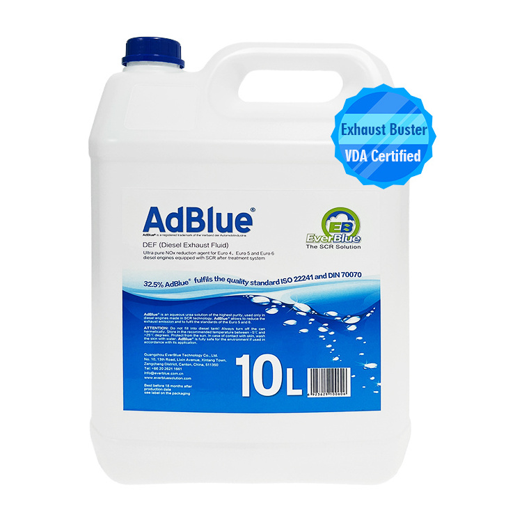 Hot sale Chinese Factory Wholesale 10L Urea Adblue DEF Diesel Exhaust Fluid Ad Blue For Car