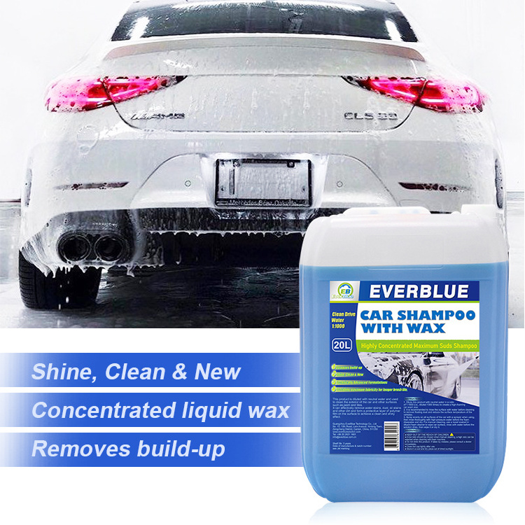 Waterless car wash and wax car wash spray wax car wash shampoo without touch