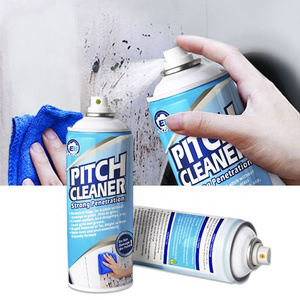 OEM logo available 450ml Car Spray Pitch Cleaner for removing tar cleaner pitch car