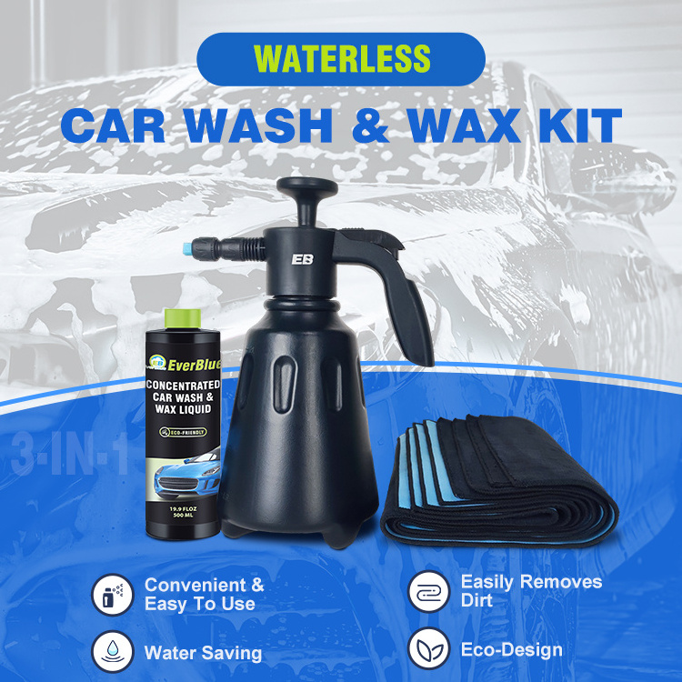 Wash Wax Shampoo Car Foam and PA Bottle Car Wash & Wax Car Soap shampoo Mist injector