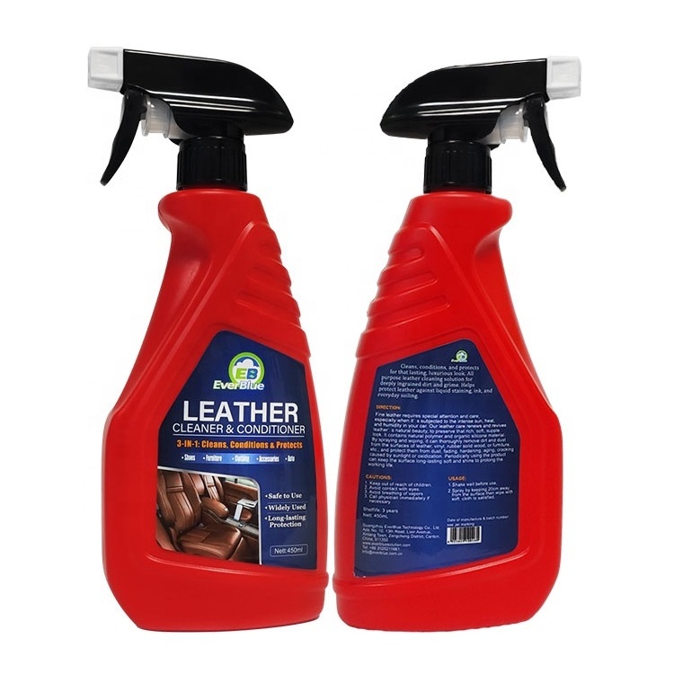 Best 450ml leather protectant spray leather cleaner car care cleaner spray for car interior