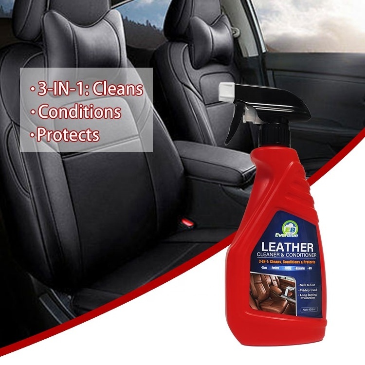 Best 450ml leather protectant spray leather cleaner car care cleaner spray for car interior