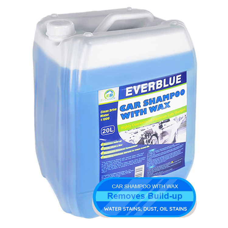 EverBlue Custom Packing car shampoo foam 20 liters Concentrated Car wash liquid car water wax