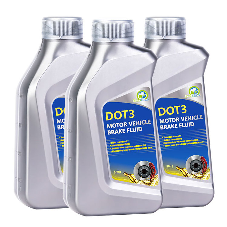 500g and 800g DOT3 brake fluid brake fluid color dot 4 brake fluid High Performance Racing Application