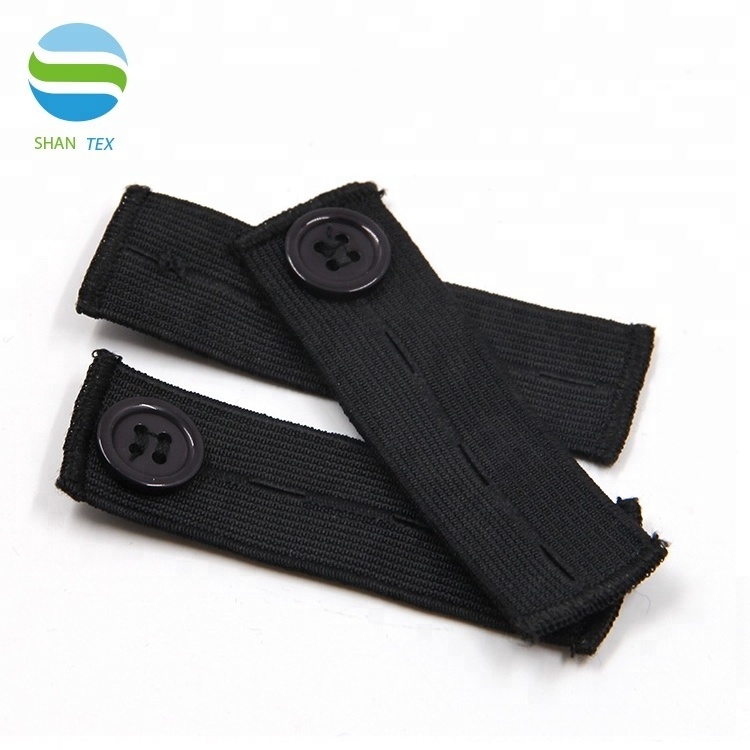 Elastic Waist Extenders Strong Adjustable  Button Waist Pants Extenders