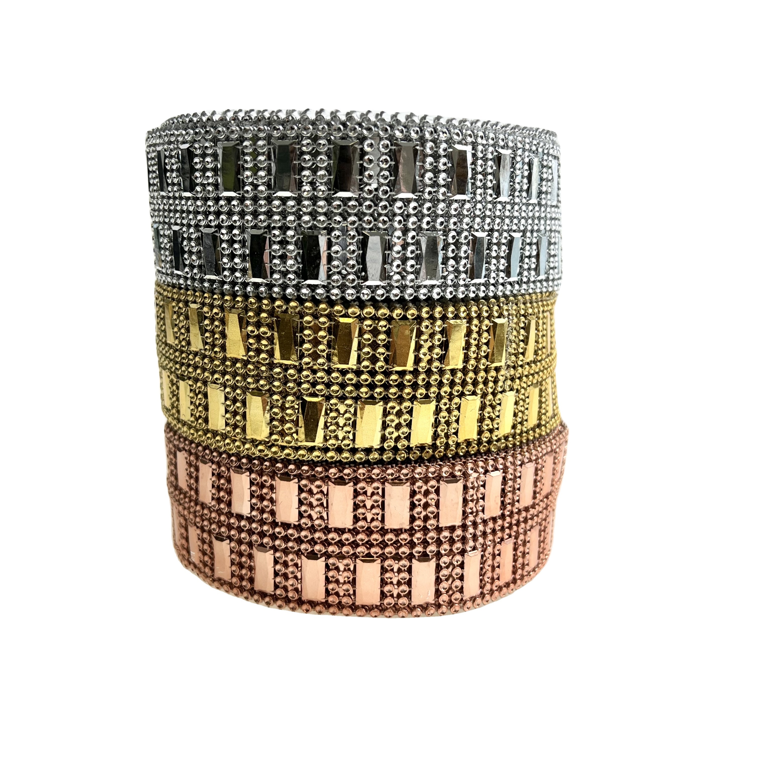 10 Yards Shaped Crystal Stone Rhinestone Ribbon Diamond Wrap Mesh Roll Acrylic Bling Ribbon For Decoration