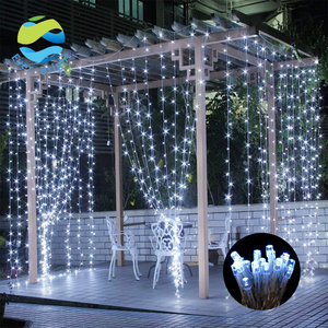 Ever Bright Twinkle Fairy Garland 3*3m 300 LED Home Bedroom Indoor Wall Window Remote Control PVC Curtain Light