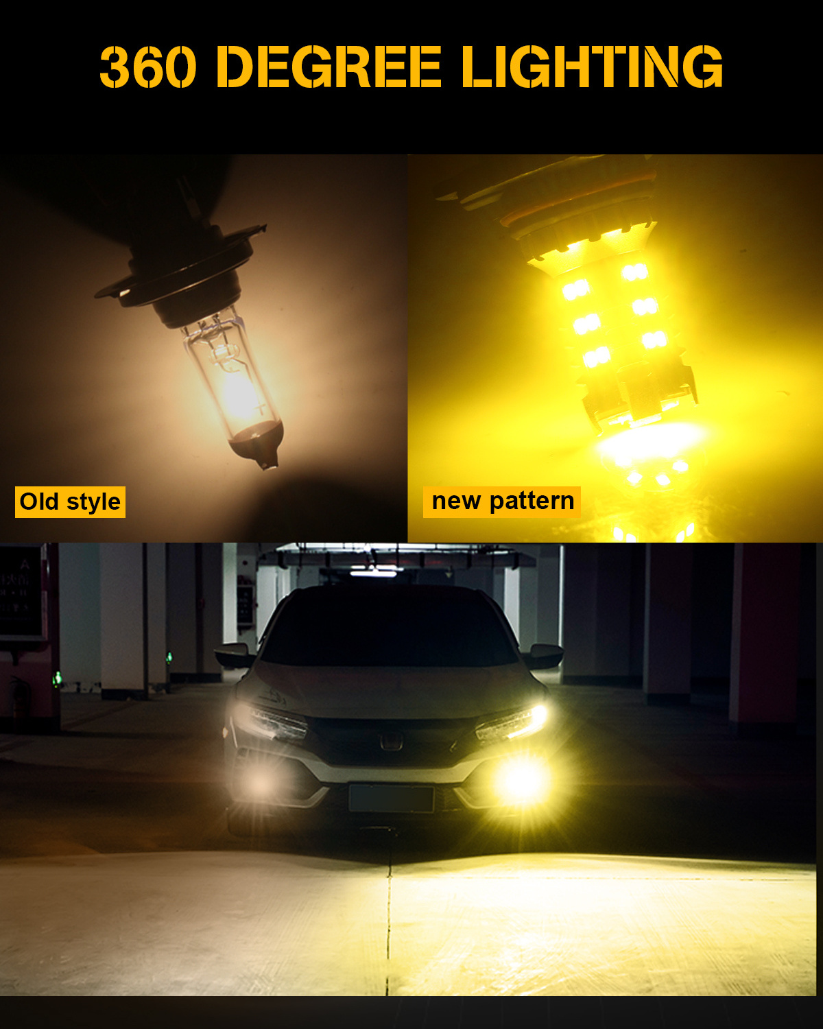 12-24V LED H7 Fog Light 3030 27smd Car led Bulb 9005 9006 H1 H11 H8 Projector Lens Car Fog Lamp DRL Driving Lights