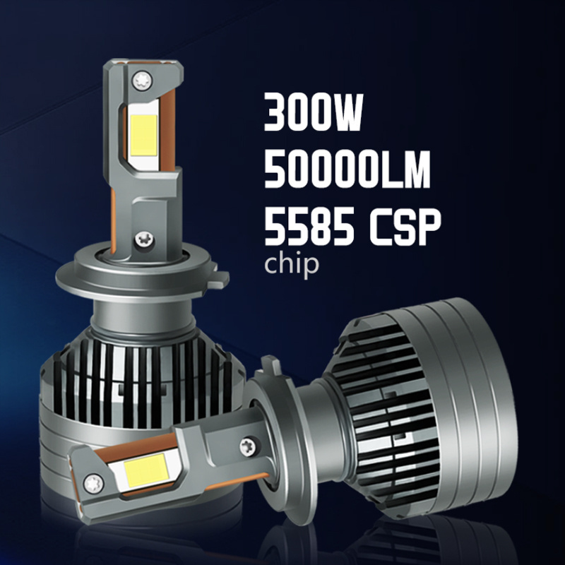 Super bright led light 300W 50000LM 5585 Chip H1 H4 H7 H11 9005 9006 bi-led Canbus no error car led headlight bulb