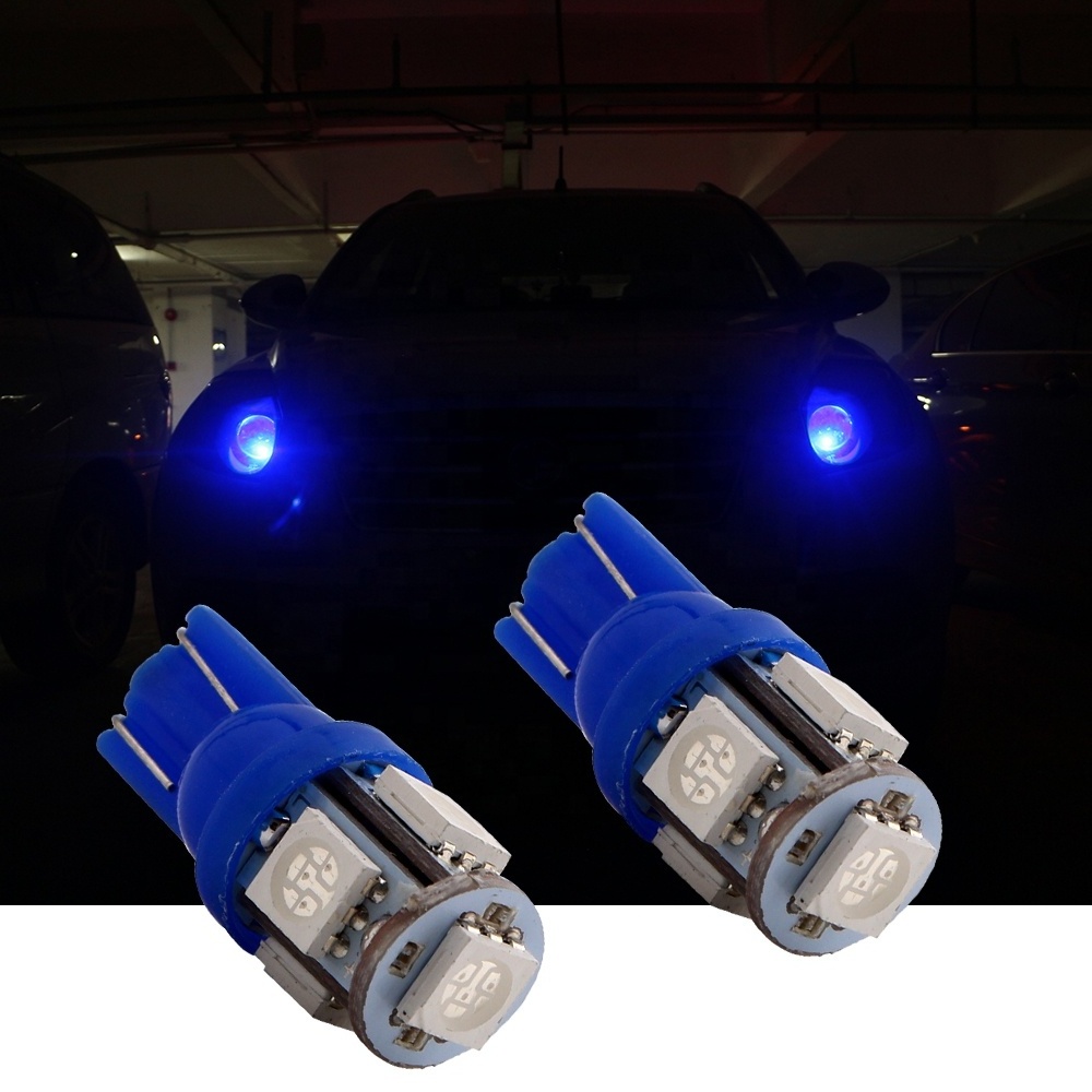 DC 12V 194 T10 5050 5SMD For Interior Dashboard Car Lights Led Auto Side Indicator Lamp Outside License Plate Light