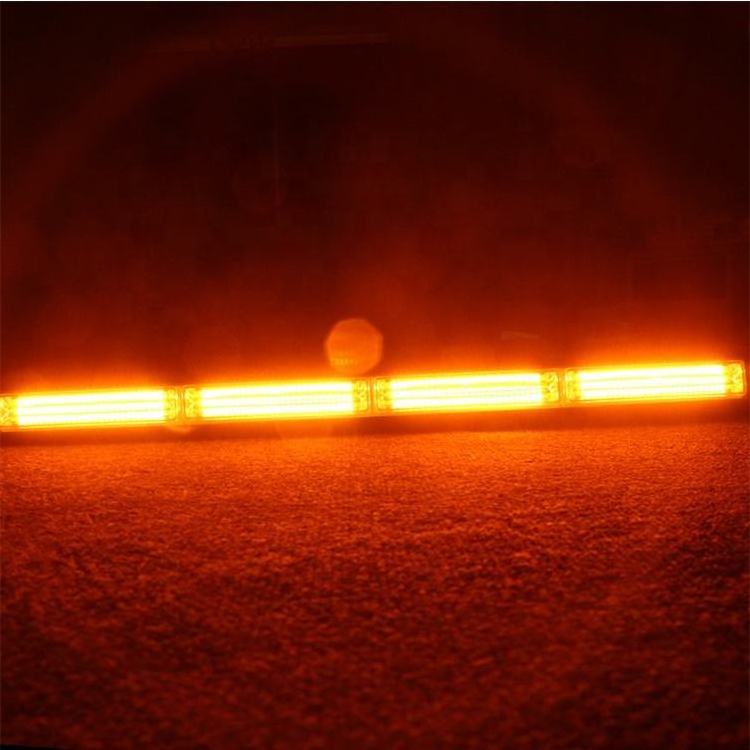 Cob Strobe Flashing Lights Bar 44cm 59cm 75cm 89cm 108cm 118cm Flash Rooftop Emergency VehiclesTrucks Traffic Led Warning Light