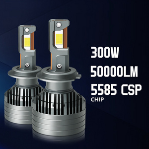 Factory New Design High Power pro 300w 50000lm Car Led Headlight H7 H11 H4 Car Led Headlight Bulb