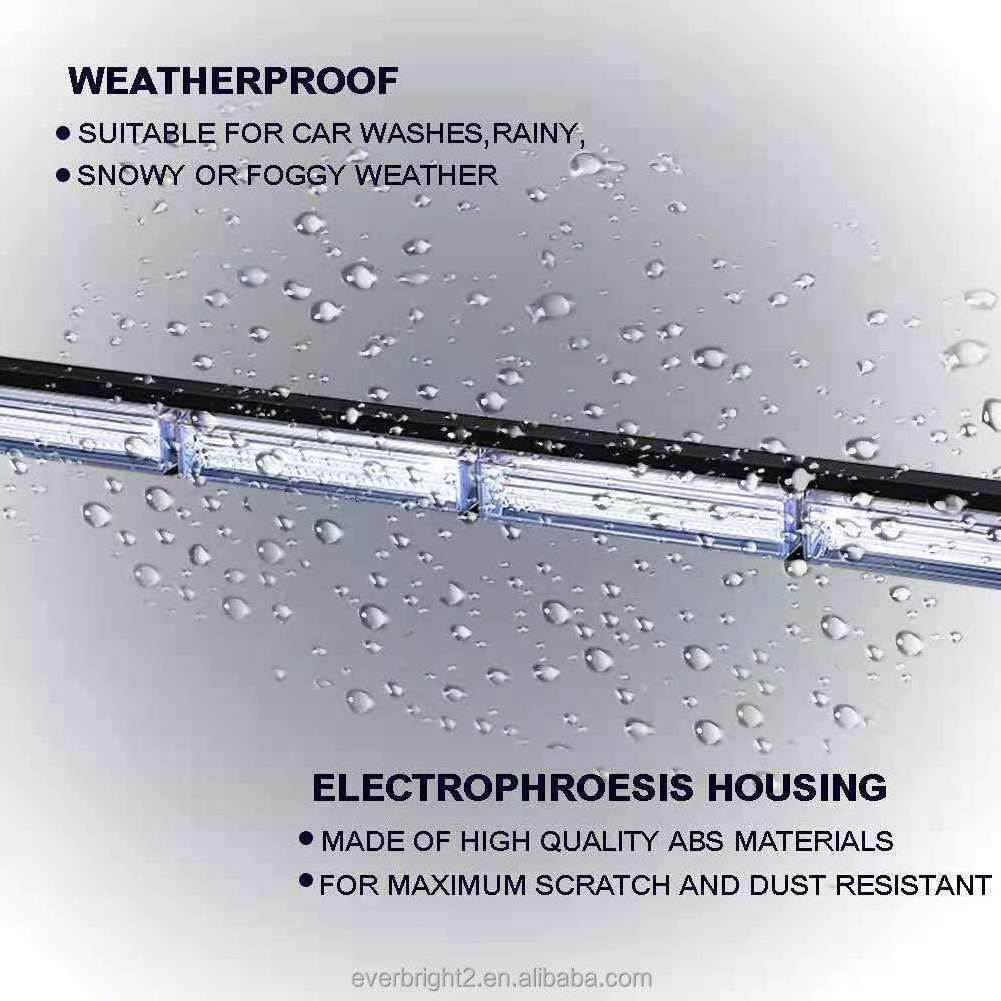 Cob Strobe Flashing Lights Bar 44cm 59cm 75cm 89cm 108cm 118cm Flash Rooftop Emergency VehiclesTrucks Traffic Led Warning Light