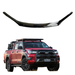 Bonnet Protector  Window Visor Combo For Toyota Hilux 2020 2021 Accessories 4X4 Pick up