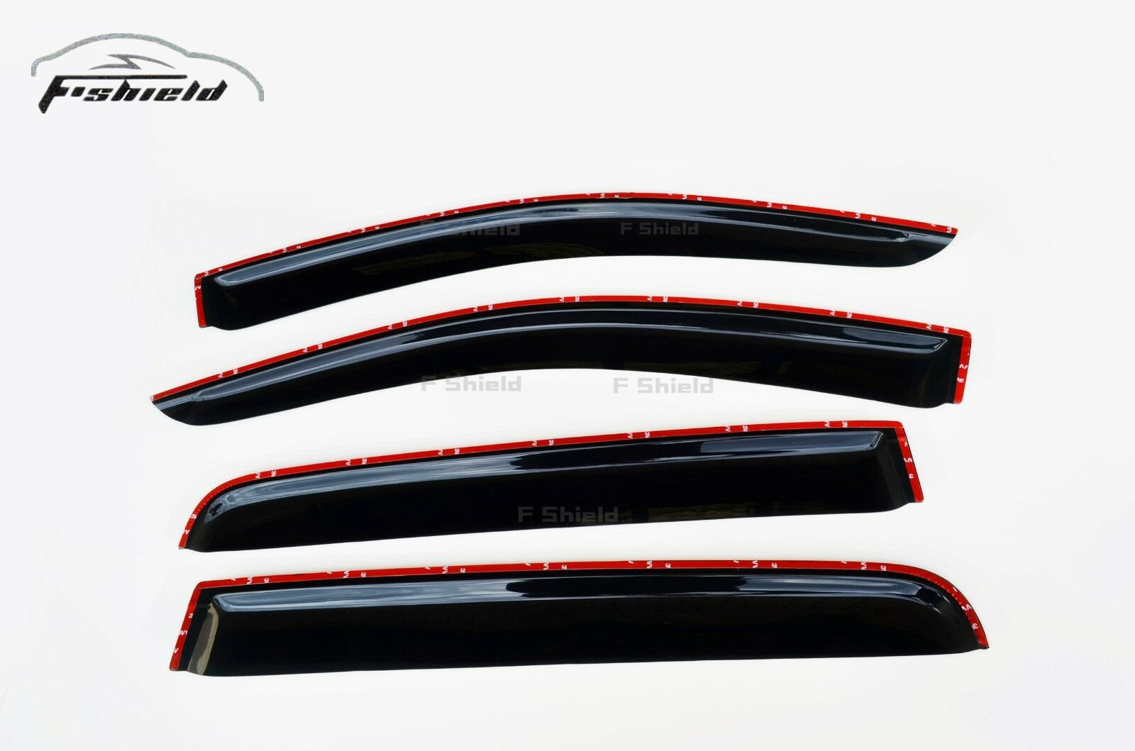 For Ford EcoSport 2014- 18 Window Visors Side Sun Rain Guard Vent Deflectors