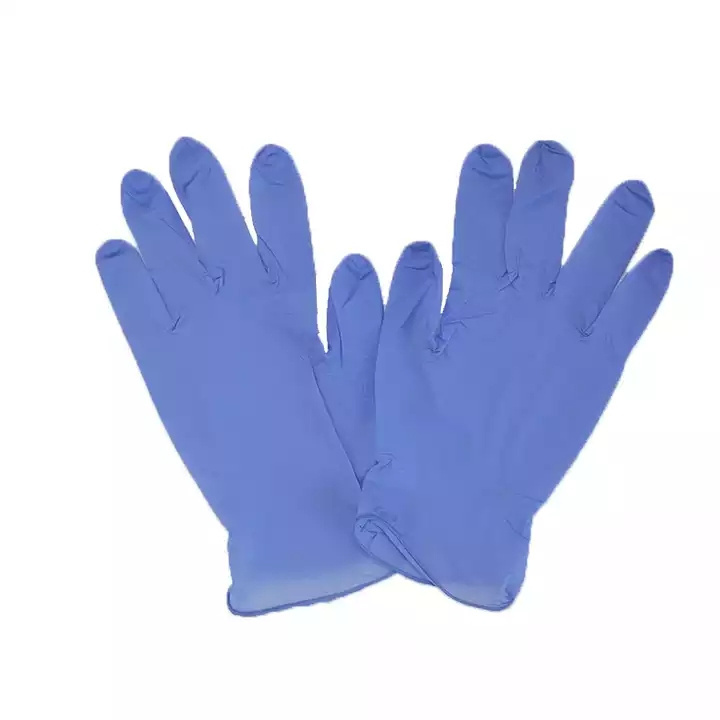 100Pcs 5Mil 9Inch Xs Latex Powder Free  Nitrile Gloves for Kids Students Son or Daughter