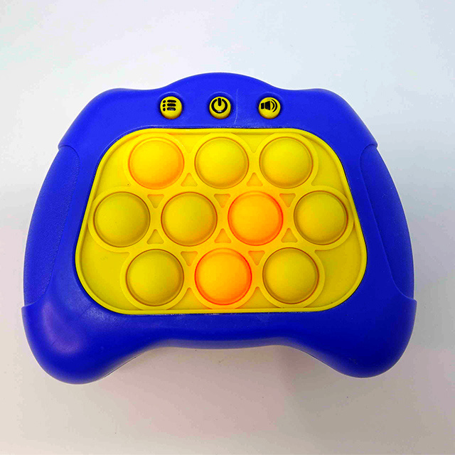 Wholesale Funny Puzzle Bubble Fidget Quick Push Pop Console Toy Fast Popping It Game Machine