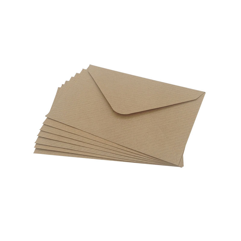 100pcs Manila Kraft paper Commercial Envelope For Business