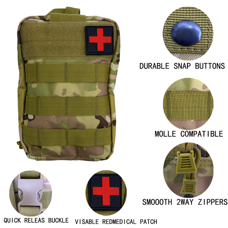 Evercredit High-Quality duffle bag Emergency Trauma Survival Tools Medical Box First Aid Kit For Travel