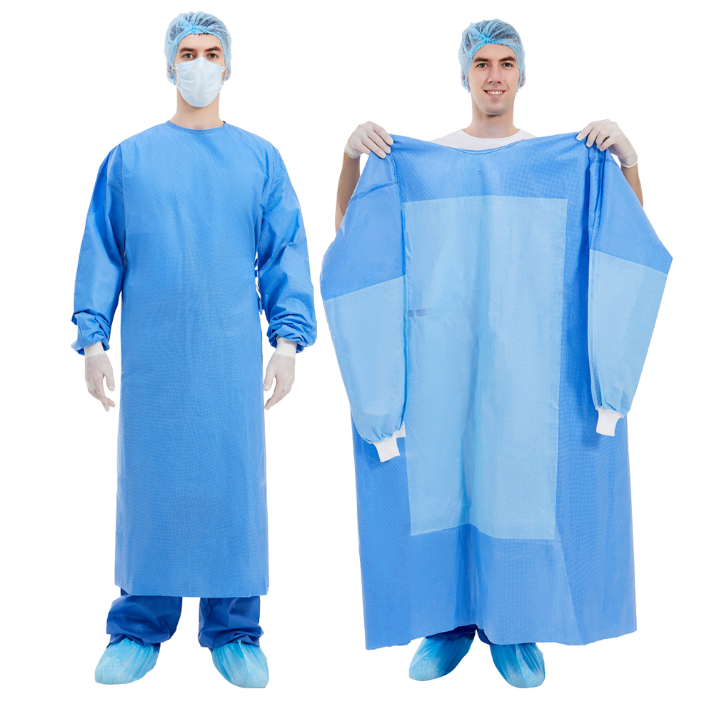 Medical consumables sterile non woven medical disposable surgical gown