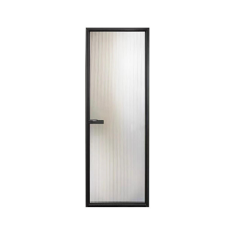 Internal Room Casement Double Glazed Aluminium Louver Swing Door For House