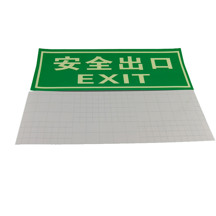 Luminescent Fire Emergency Exit Sign