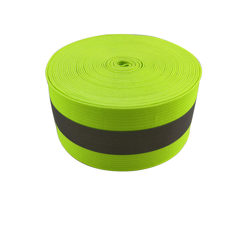 Elastic Reflective Webbing Strap for Safety