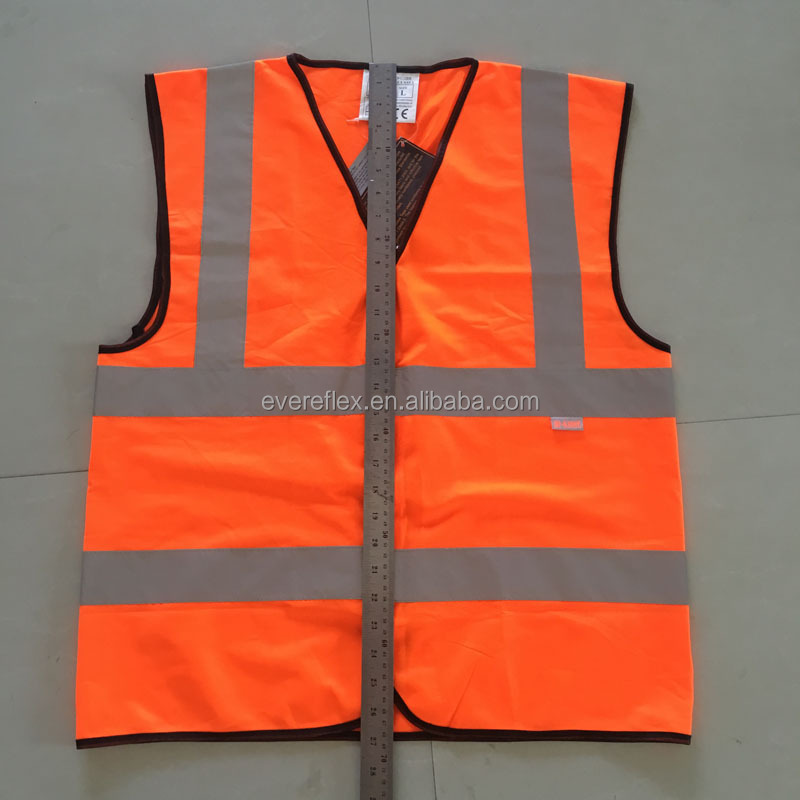 Orange Reflective Vests for Safety