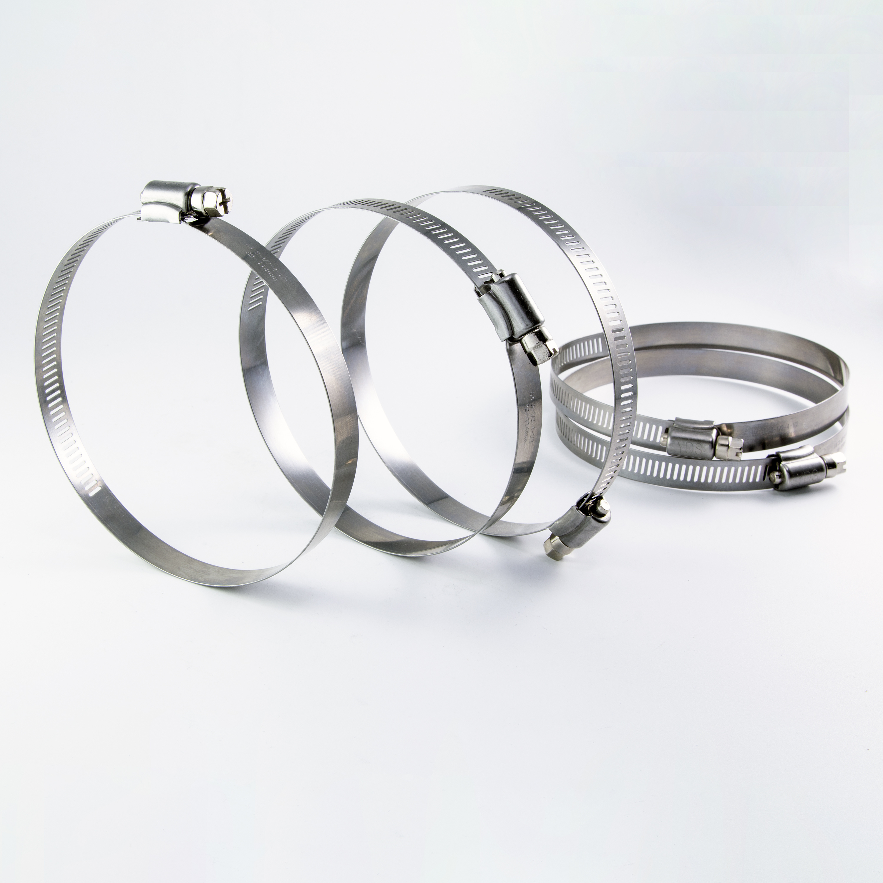 430 Stainless Steel Leak-Proof Hose Clamp SS Hose Clip Constant Tension Hydroponic Hose Clamps