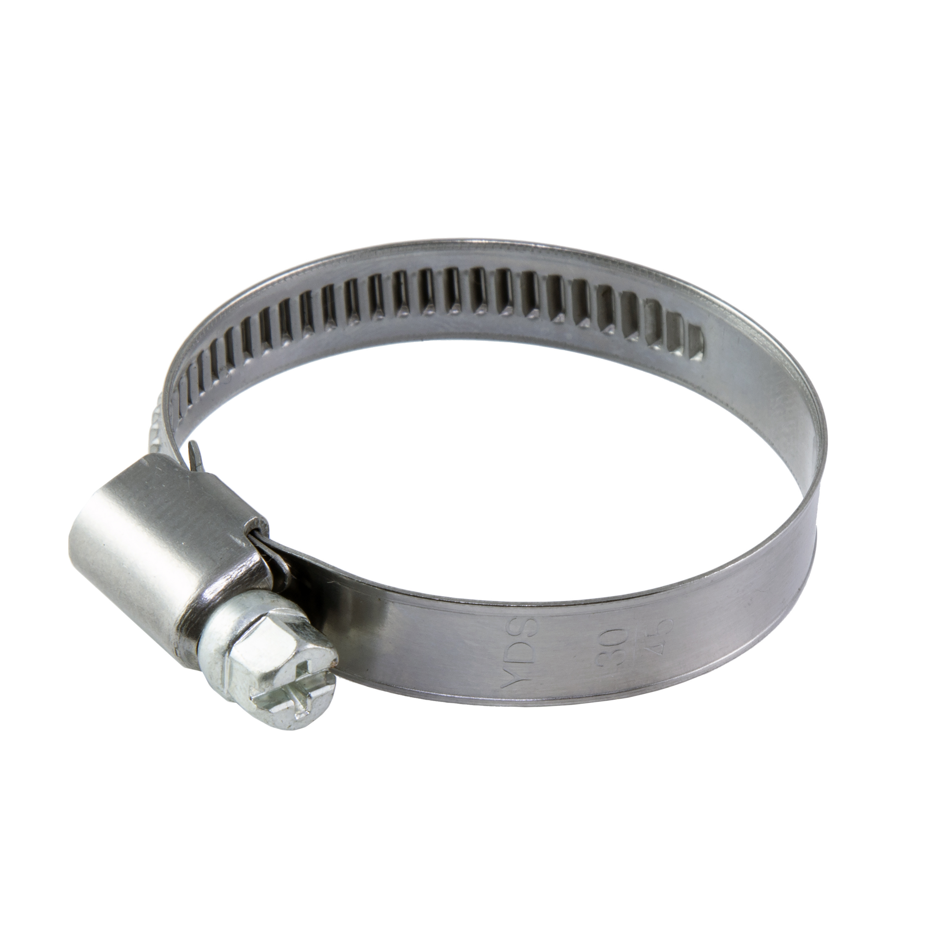 Customized Stainless Steel Embossed Type Hose Clamp 430 Stainless Steel Worm Gear Hose Clamps British Hose Clamp