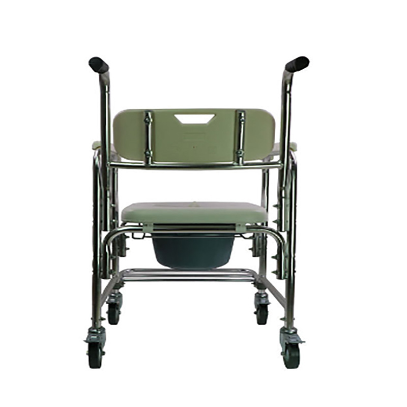 Medical Care Commode Wheelchair Toilet Seat Wheel Chair Commode chair for elderly