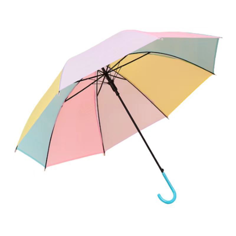 Camping equipment accessories rain kids children umbrella waterproof disposable umbrella for watermelon rainbow