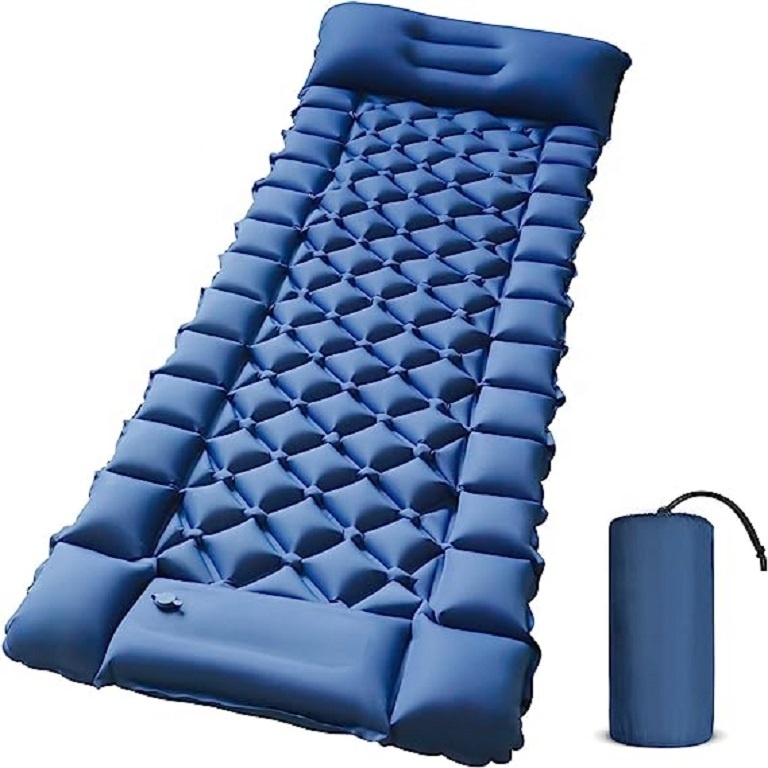 Polar Everest Foldable Single Inflatable Air Bed Mattress for Family and Outdoor Camping hiking