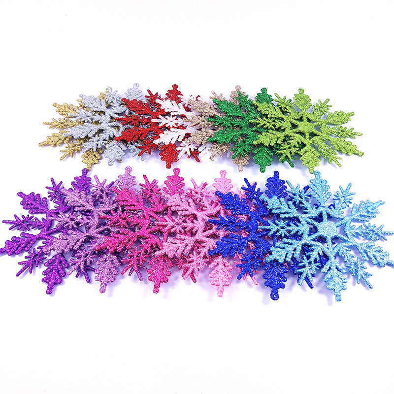 New Plastic Snowflake Frozen Birthday Party Ornaments Christmas Decorations for Home Snow Winter Party Decorations