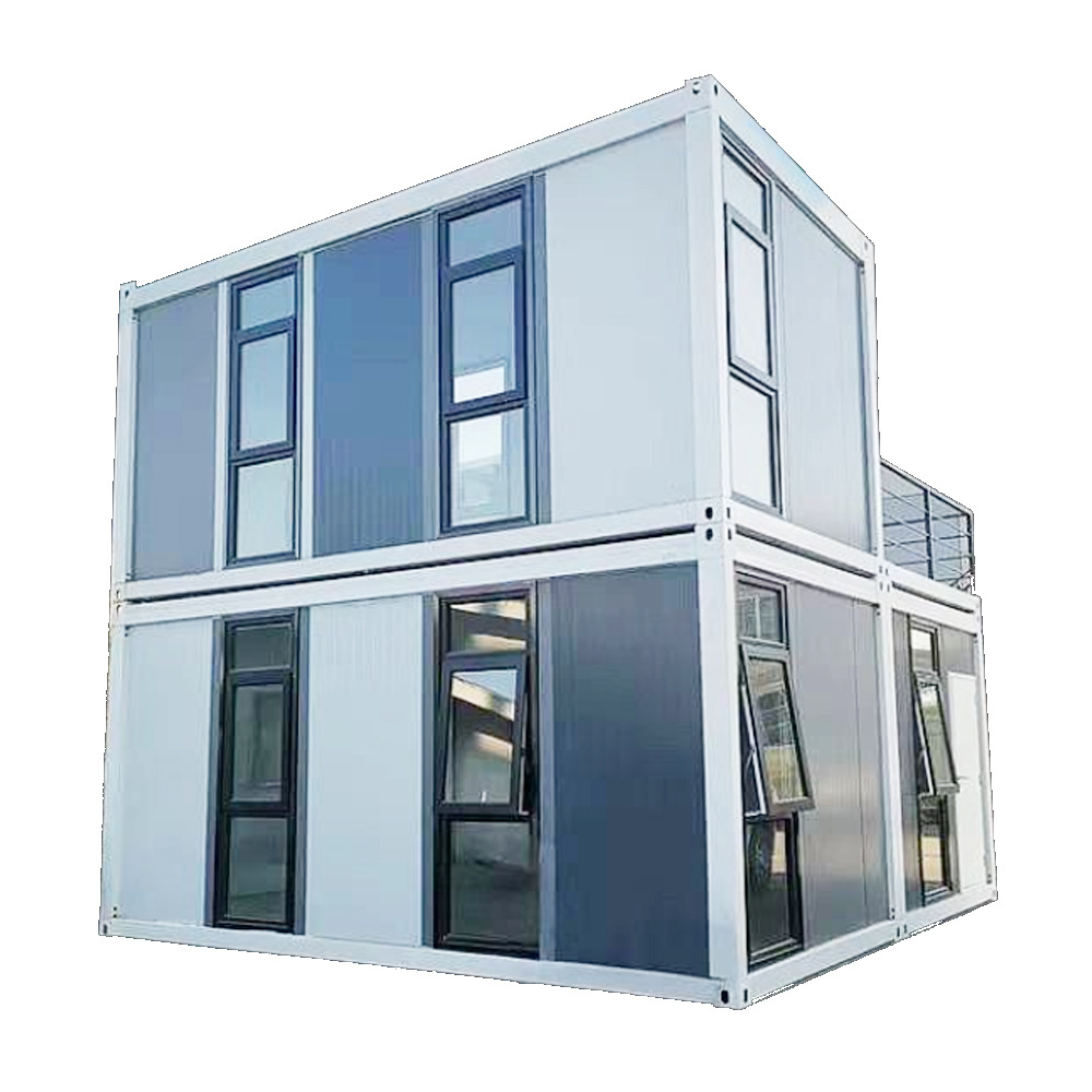 Prefabricated Villa Mobile Home Product House Modular Container with Light Steel Structure Frame