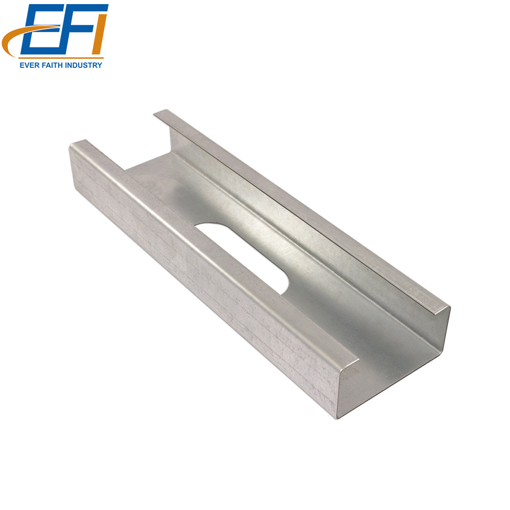 Galvanized Metal Furring C Studs Steel Drywall Partition Channels Drywall Ceiling Channel