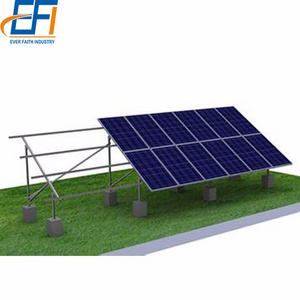 Galvanized Steel Unistrut PV Tilt Mounting Frame  Aluminum Frame Rack Solar PV Panel Supporting Frame