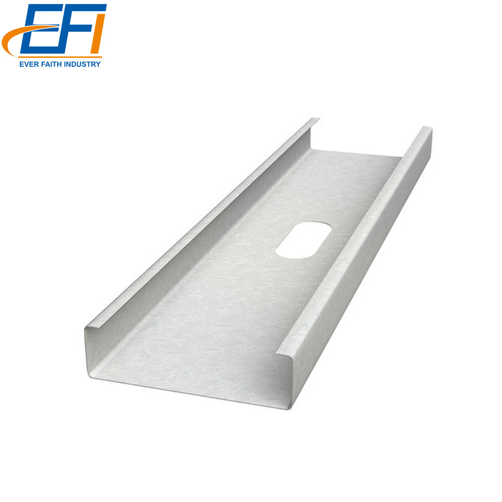 Galvanized Metal Furring C Studs Steel Drywall Partition Channels Drywall Ceiling Channel