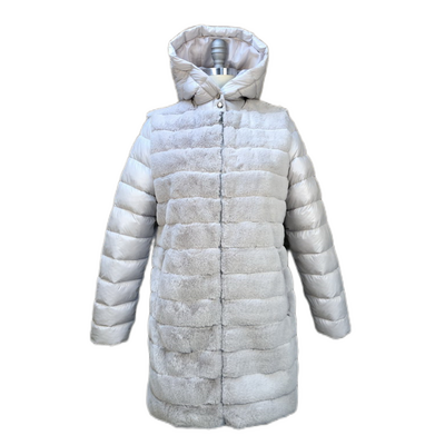 Made In China Zipper Placket Soft Material Fake Fur Keep Warm Women Winter Coat Fur Winter Fake Fur Coat Woman