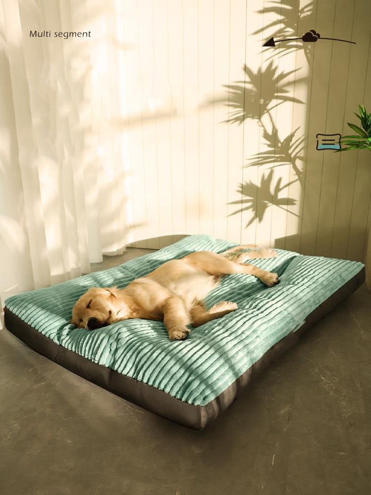 Pet Dog Furniture Supplies Accessories Removable Washable Dog Beds For Large Dog Sofa Mat Autumn Winter Soft Pet Sleeping Bed