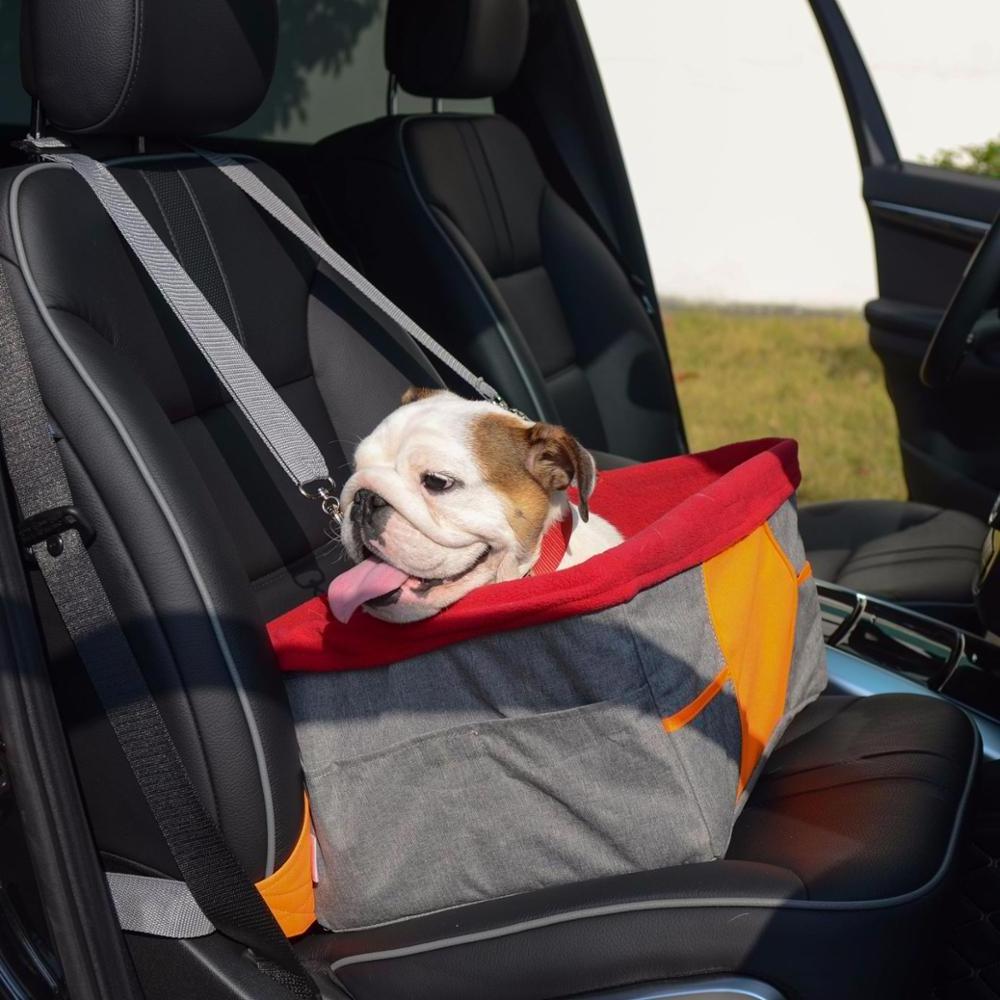 Travel Carrier Breathable Sided Bag Pet Car Seat For Dog and Cat