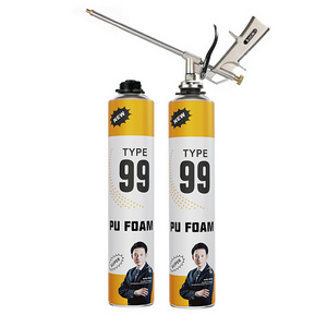 Evergain PU foam Waterproof polyurethane expanding foam for sealing cracks and gaps in wood concrete stone constructional use