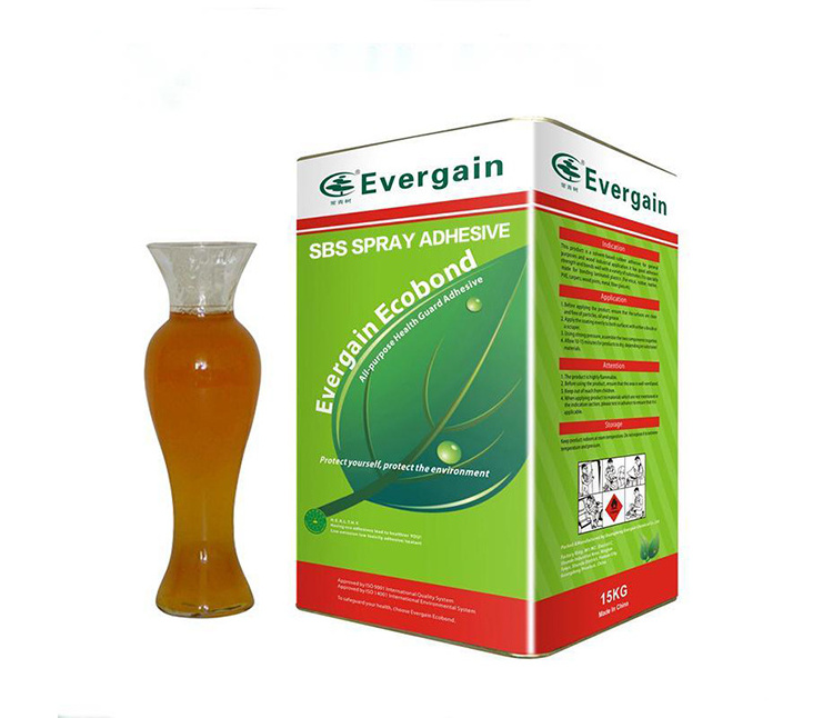 Glue Evergain 5Lsbs adhesive yellow liquid sofa sponge foam fabric spray glue adhesive for mattress and bed