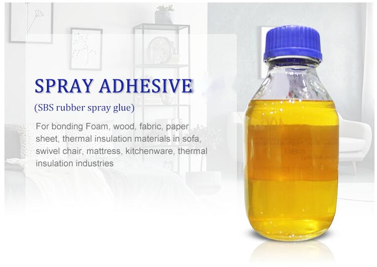 China factory direct adhesive SBS spray glue for sofa sponge Spray Contact adhesive fabric glue for couch