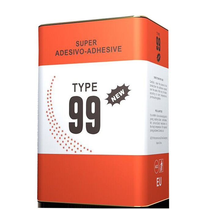 Type 99 5L 1L glue 99 gum best quality General Purpose Contact Adhesive For leather rubber carpet adhesion glue