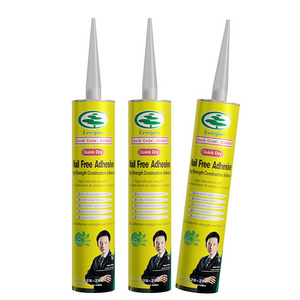 New 2024 Factory Price Nail Free Glue For Construction Metal Rubber Plastic Transparent Nail Free Adhesive