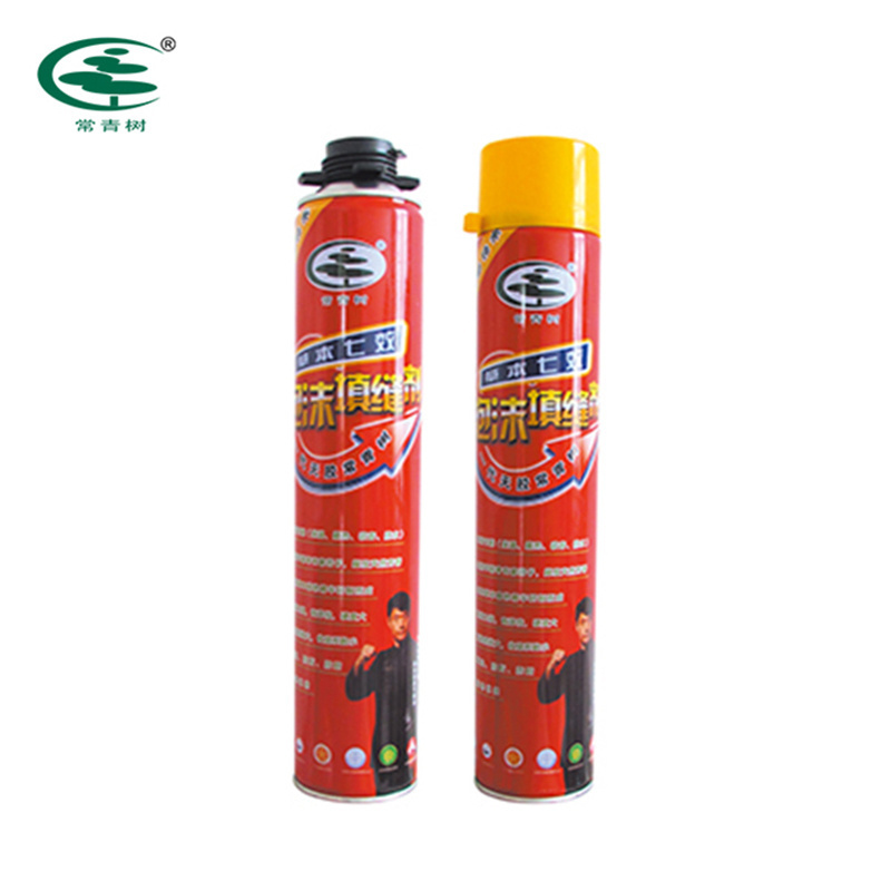 750ml Manufacturer Wholesale Pu Foam Large Mounting Expansion Polyurethane Foam Closed Cell Foam Spray Insulation