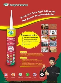 Multi-purpose liquid nails glue with super bonding adhesion for construction